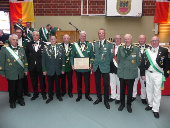 Goldener Stern für Werner Peitz
